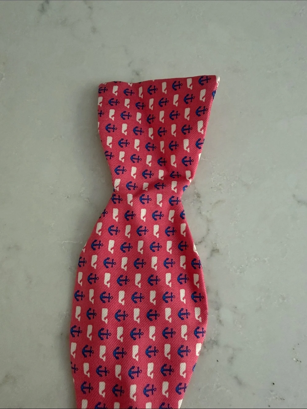 Vineyard Vines Self-Tie Bow Tie - Pink & Green Patterned Set